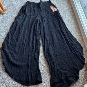 Mudd Black Wide-Leg Pants